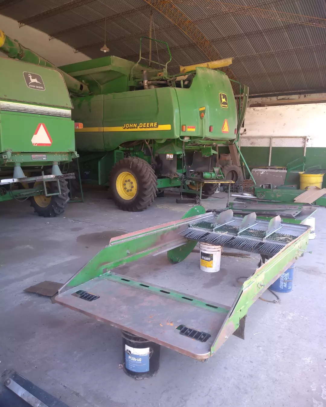 Reparación Cosechadora 9650Sts